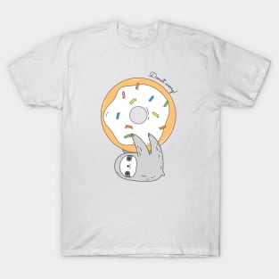 Donut Sloth T-Shirt